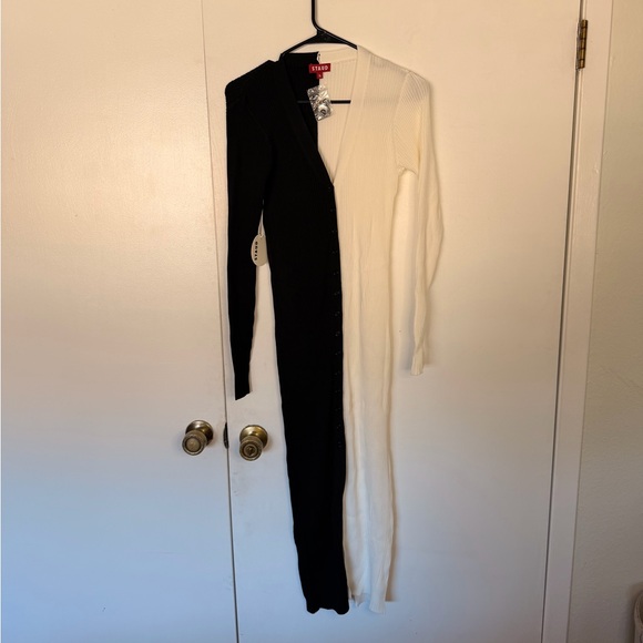 NWT STAUD color block knit dress - Picture 3 of 6